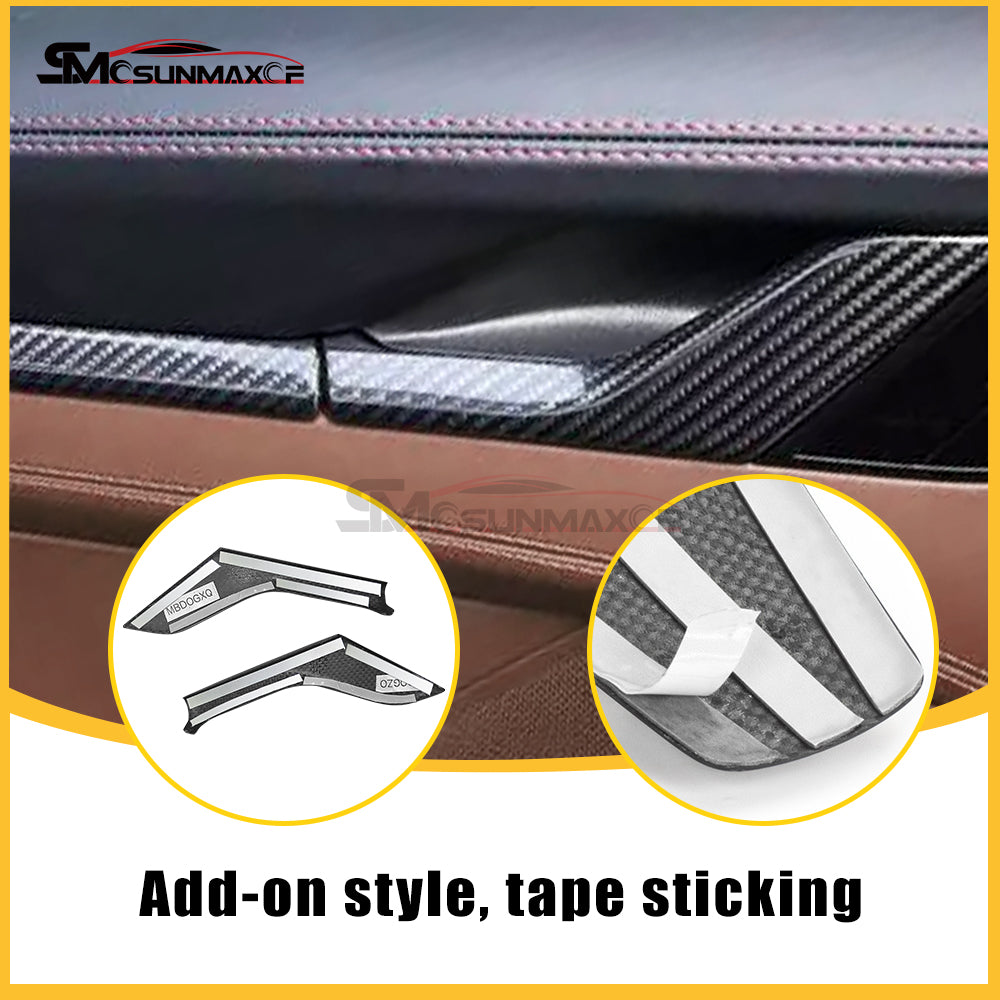 Porsche 911 992 Carbon Fiber Door Handle Covers (2019-2024)