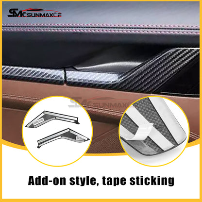 Porsche 911 992 Carbon Fiber Door Handle Covers (2019-2024)