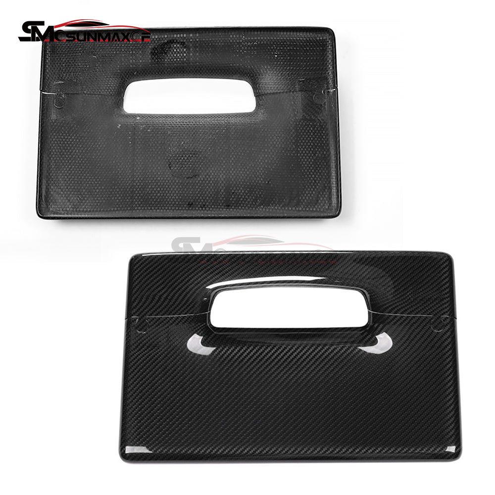 Tesla Model 3 Highland 2024 Carbon Fiber Center Console Touchscreen Cover Trim