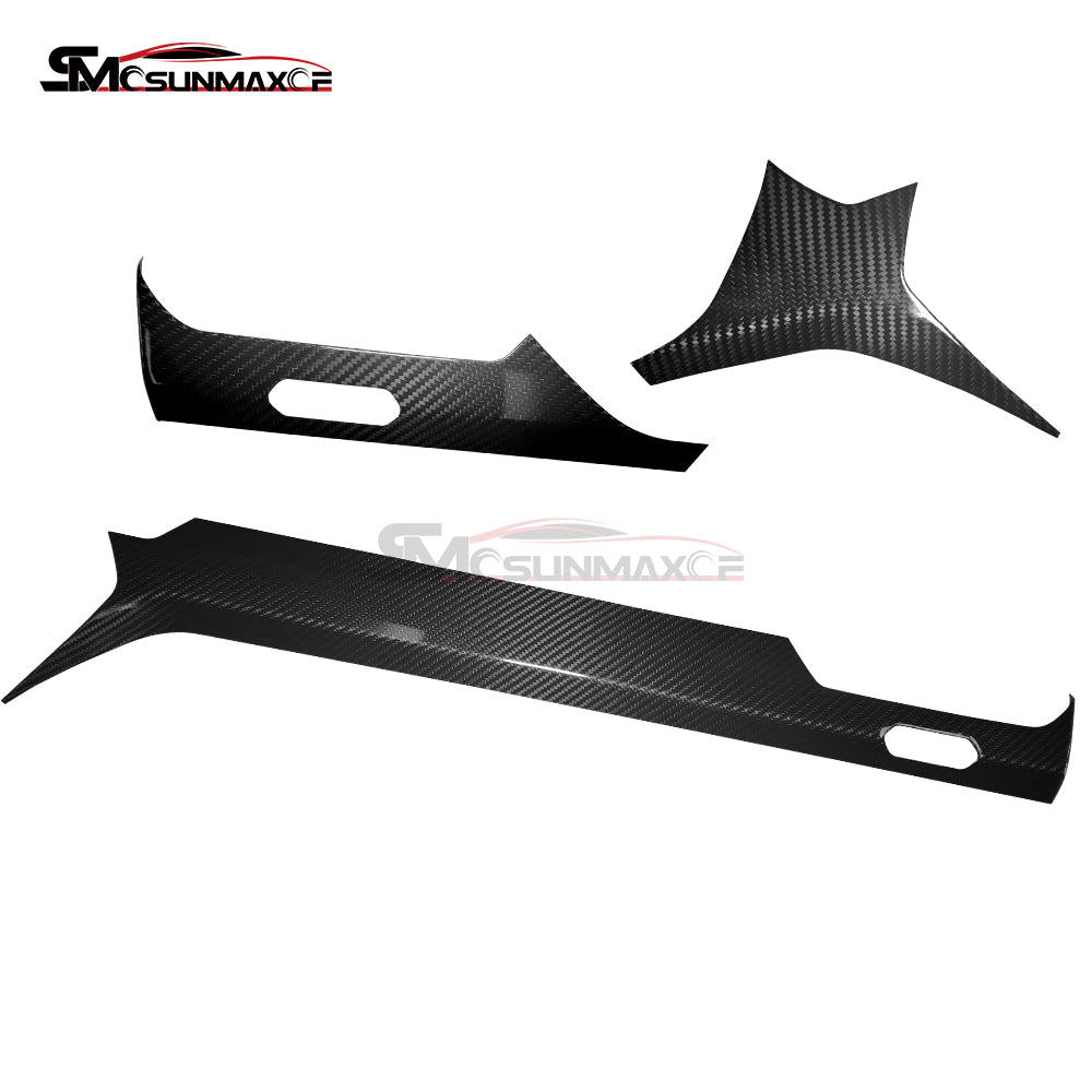 Lamborghini Urus Carbon Fiber Dashboard & Console Trim (3pcs, 2018-2025)