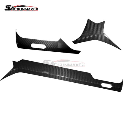 Lamborghini Urus Carbon Fiber Dashboard & Console Trim (3pcs, 2018-2025)