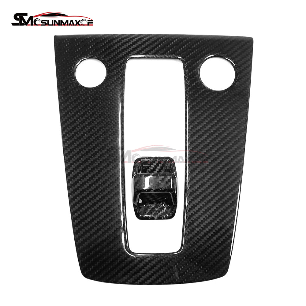 Audi A3 8Y S3 RS3 Carbon Fiber Gear Shift Knob Panel Cover (2021-2024)