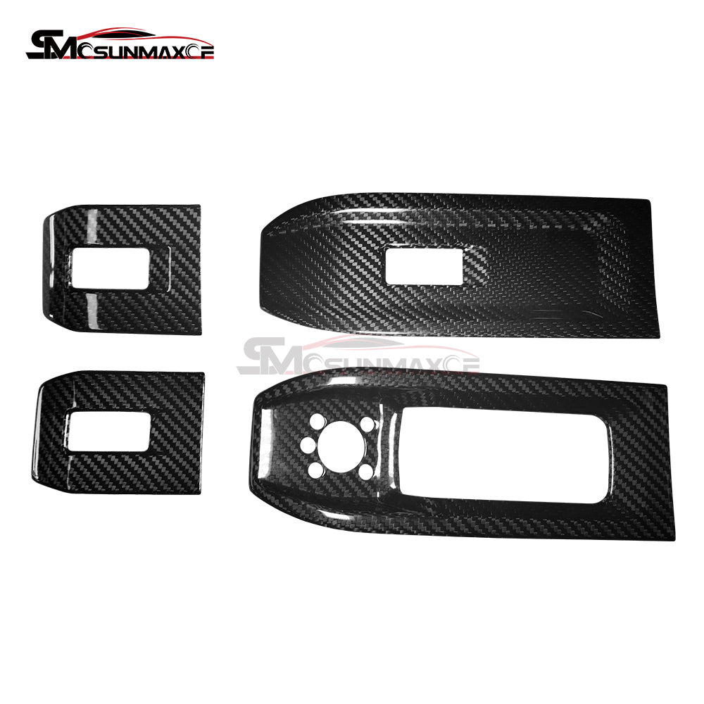 Lamborghini Urus Carbon Fiber Door Trim & Window Switch Covers (2018-2025)