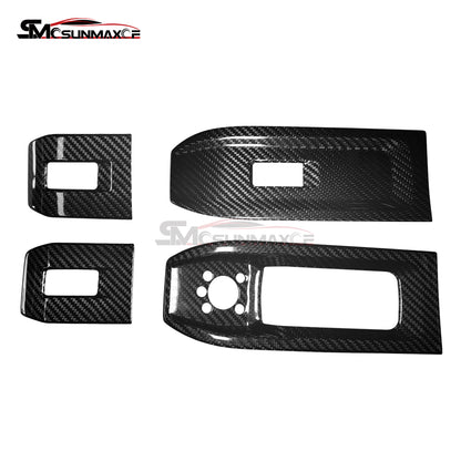 Lamborghini Urus Carbon Fiber Door Trim & Window Switch Covers (2018-2025)