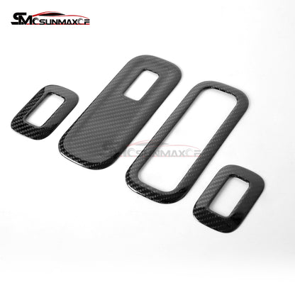 Mercedes-Benz CLA C118 W177 V177 A35 A45 Carbon Fiber Window & Trunk Button Frame Cover