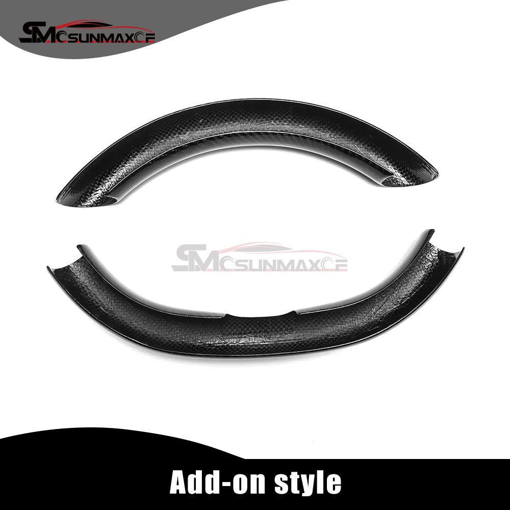 Tesla Model 3 Highland 2024 Real Carbon Fiber Steering Wheel Cover