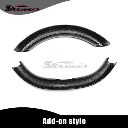 Tesla Model 3 Highland 2024 Real Carbon Fiber Steering Wheel Cover