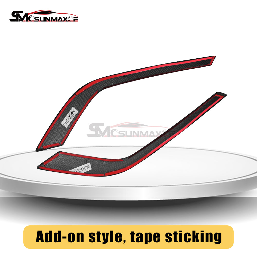 BMW 5 Series G60 Carbon Fiber Front Bumper Trim (2024+)