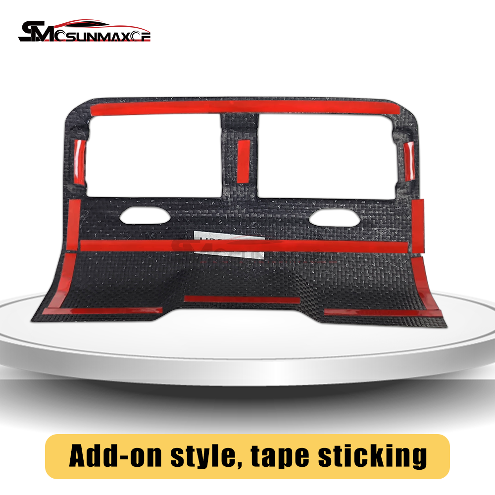 BMW 5 Series G60 G68 i5 M60 Carbon Fiber Rear Air Vent Frame Cover (2024+)