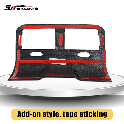 BMW 5 Series G60 G68 i5 M60 Carbon Fiber Rear Air Vent Frame Cover (2024+)