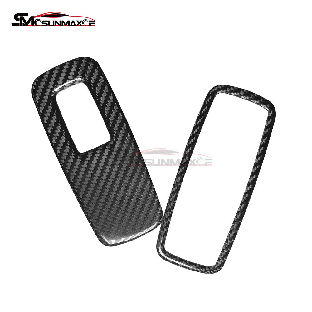 Carbon Fiber Window Lift Switch Decals for Porsche 911 992 (2019-2024)
