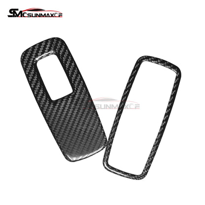 Carbon Fiber Window Lift Switch Decals for Porsche 911 992 (2019-2024)