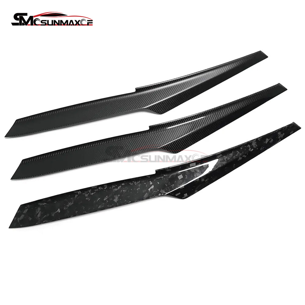 BMW 3 4 Series G20 G21 G22 Carbon Fiber Center Console Dashboard Trim (2022-2023)