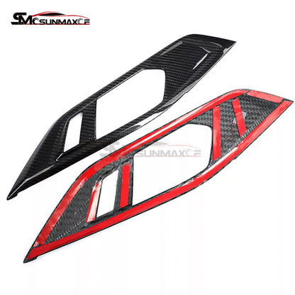 BMW 4 Series G22 G23 G24 Carbon Fiber Door Handle Frame Cover (2021)