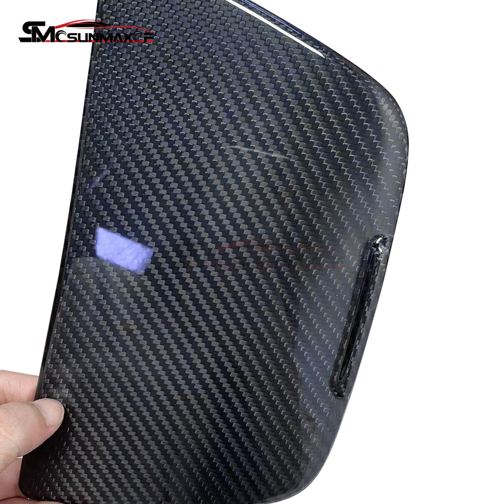 Real Carbon Fiber Center Console Cup Holder Cover for Mercedes AMG GT/GTS/GTR (2015-2023)