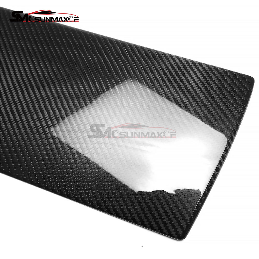 Tesla Model 3 Highland 2024 LHD Carbon Fiber Passenger Side Glove Box Panel Cover Trim