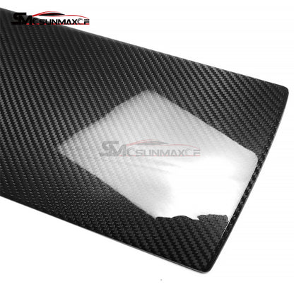Tesla Model 3 Highland 2024 LHD Carbon Fiber Passenger Side Glove Box Panel Cover Trim