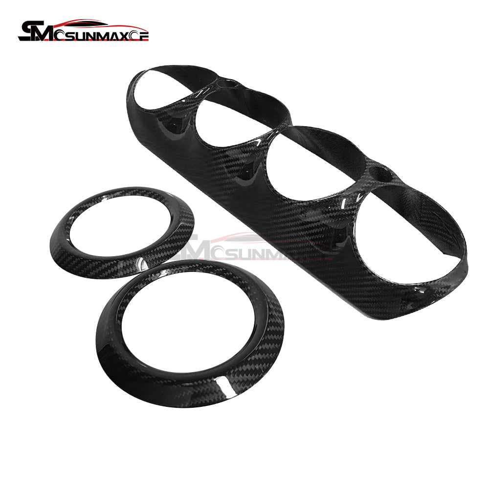 Carbon Fiber Dashboard Air Vent Outlet Covers for Mercedes AMG GT/GTS/GTR (2019-2023)