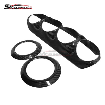 Carbon Fiber Dashboard Air Vent Outlet Covers for Mercedes AMG GT/GTS/GTR (2019-2023)