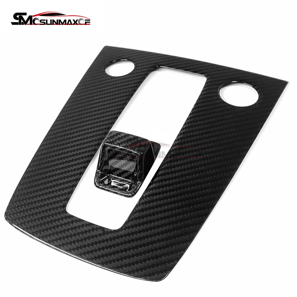 Audi A3 8Y S3 RS3 Carbon Fiber Gear Shift Knob Panel Cover (2021-2024)