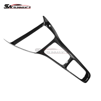Carbon Fiber Center Console Panel Frame Cover for Mercedes AMG GT/GTS/GTR (2019-2023)