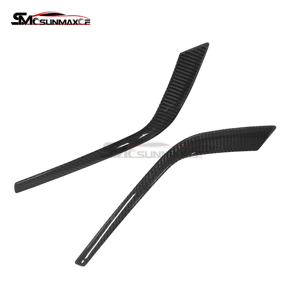 BMW 5 Series G60 Carbon Fiber Front Bumper Trim (2024+)