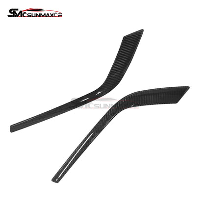 BMW 5 Series G60 Carbon Fiber Front Bumper Trim (2024+)