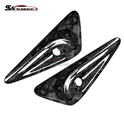 Tesla Model 3 Highland 2024 Forged Carbon Fiber Side Fender Camera Cover Frame