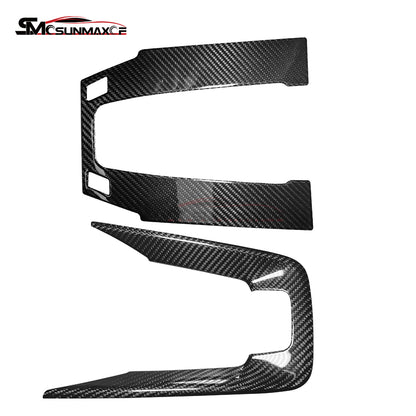 Porsche 911 992 Carbon Fiber Center Console Sticker (2019-2024)