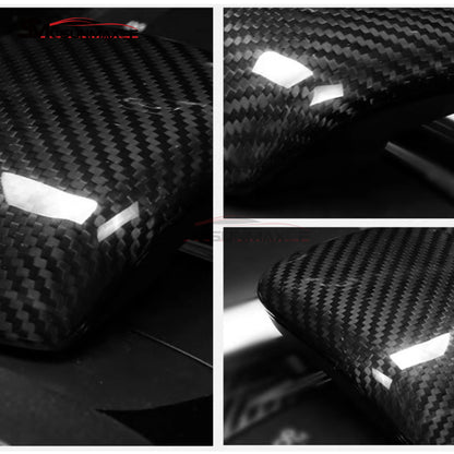 Mercedes-Benz A-Class CLA W177 V177 C118 A35 A45 Carbon Fiber Gear Shift Knob Cover (2020-2023)