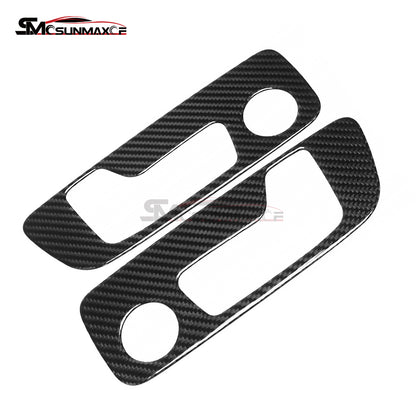 BMW 5 Series G60 Carbon Fiber Seat Adjustment Switch Trim (2024)