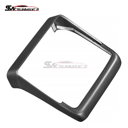 Tesla Model 3 Highland 2024 Carbon Fiber Rear Air Vent Frame Cover Trim