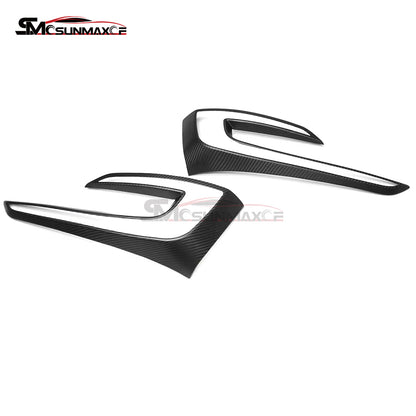 Tesla Model 3 Highland 2024 Carbon Fiber Taillight Frame Covers (2PCS)