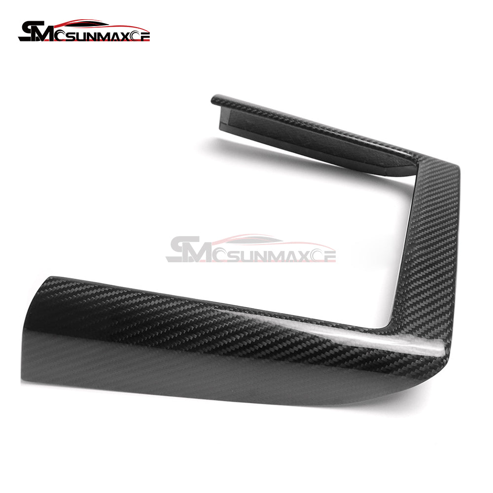 Tesla Model 3 Highland 2023-2024 Carbon Fiber Wireless Charging Frame Cover