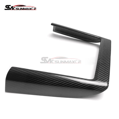 Tesla Model 3 Highland 2023-2024 Carbon Fiber Wireless Charging Frame Cover