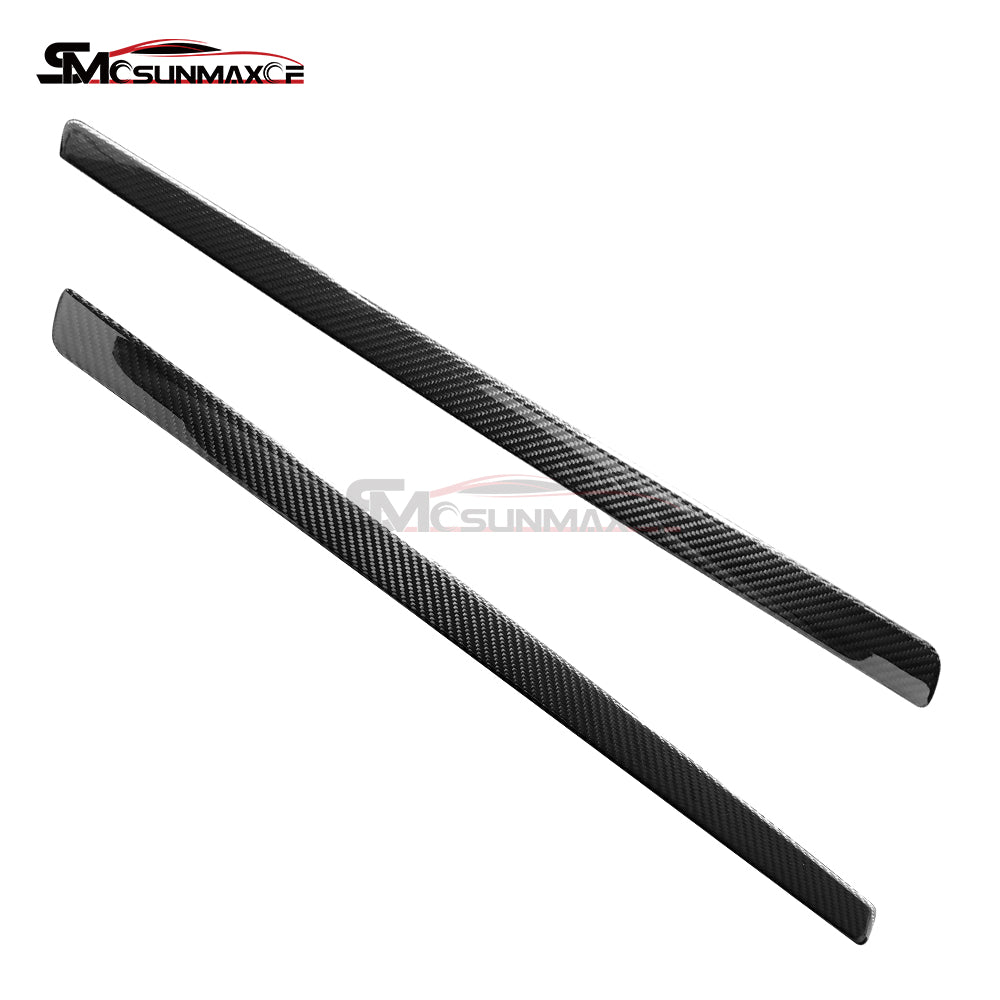 Carbon Fiber Door Panel Strip Covers for Mercedes AMG GT/GTS/GTR (2015-2023)