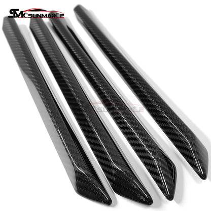 Audi A3 S3 RS3 8Y Carbon Fiber Door Panel Trim (4PCS, 2021-2024)