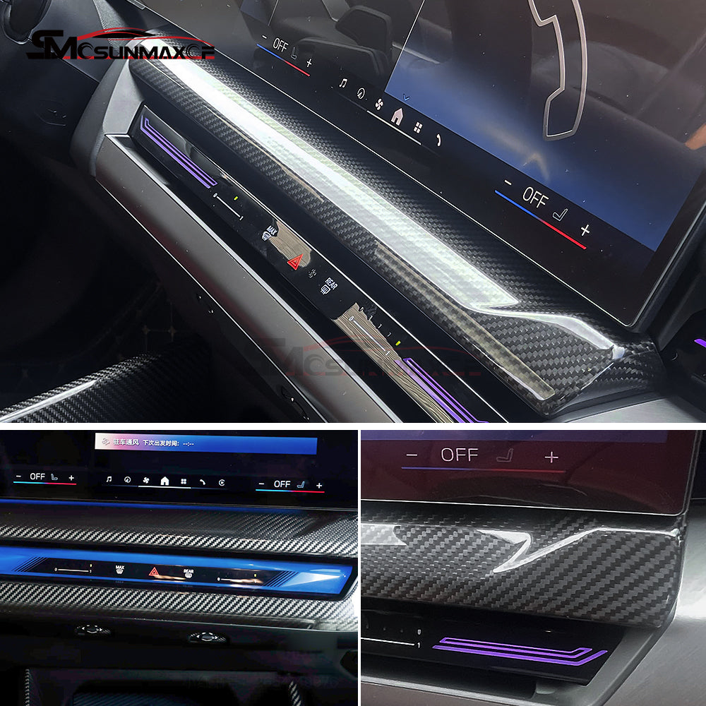 BMW 5 Series i5 G60 G68 M60 Carbon Fiber Dashboard Navigation Trim (2024)
