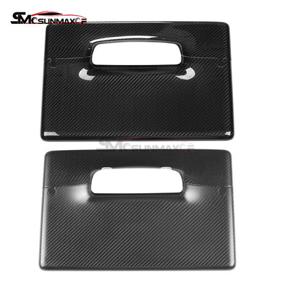 Tesla Model 3 Highland 2024 Carbon Fiber Center Console Touchscreen Cover Trim