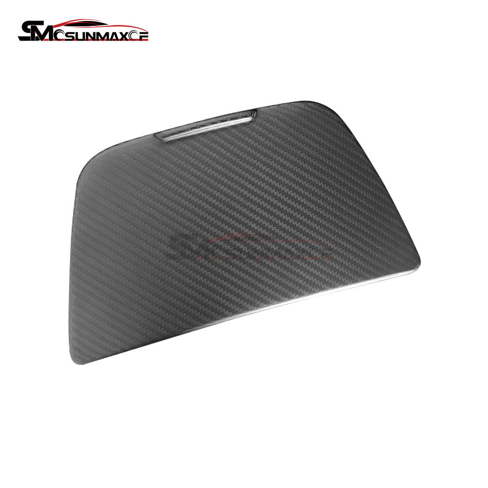 Real Carbon Fiber Center Console Cup Holder Cover for Mercedes AMG GT/GTS/GTR (2015-2023)
