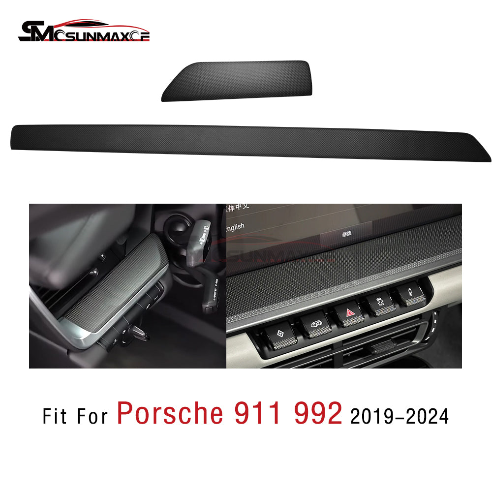 Porsche 911 992 Carbon Fiber Dashboard Trim (2019-2024)