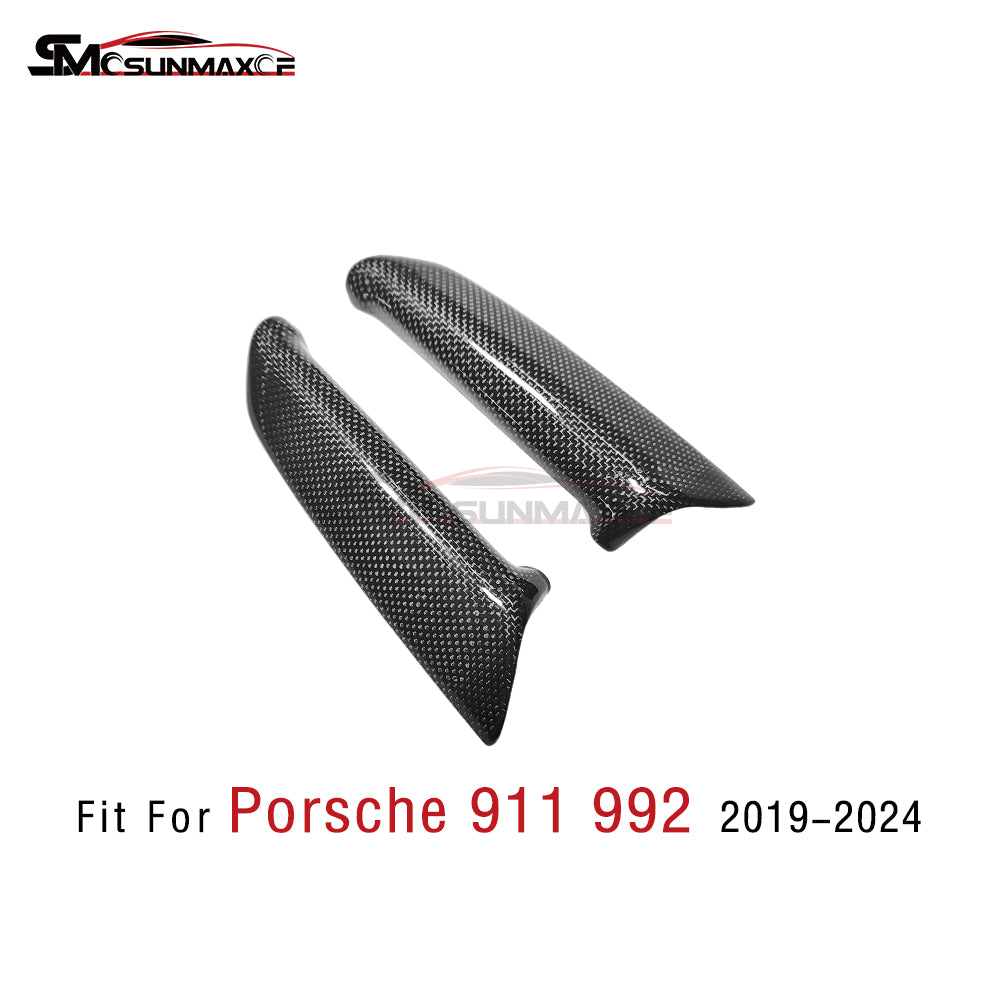 Porsche 911 992 Carbon Fiber Door Armrest Trim (2019-2024)