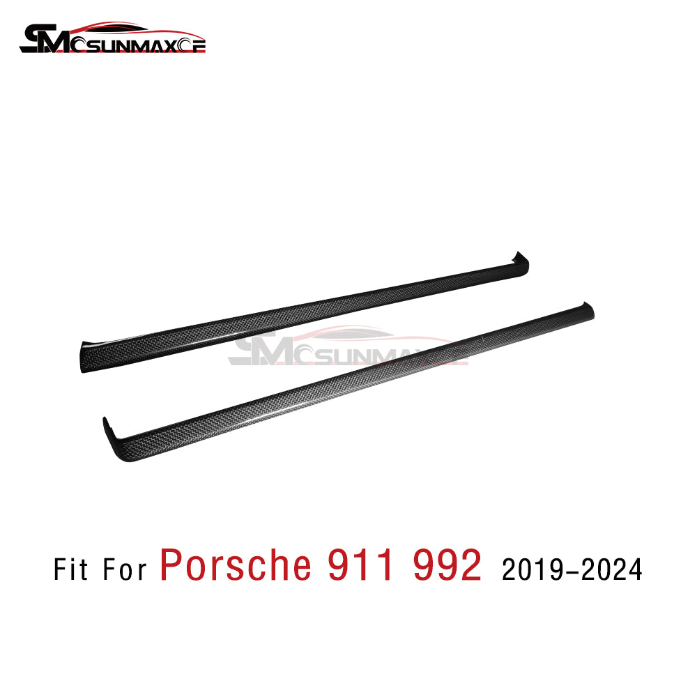 Porsche 911 992 Carbon Fiber Door Trim (2019-2024)