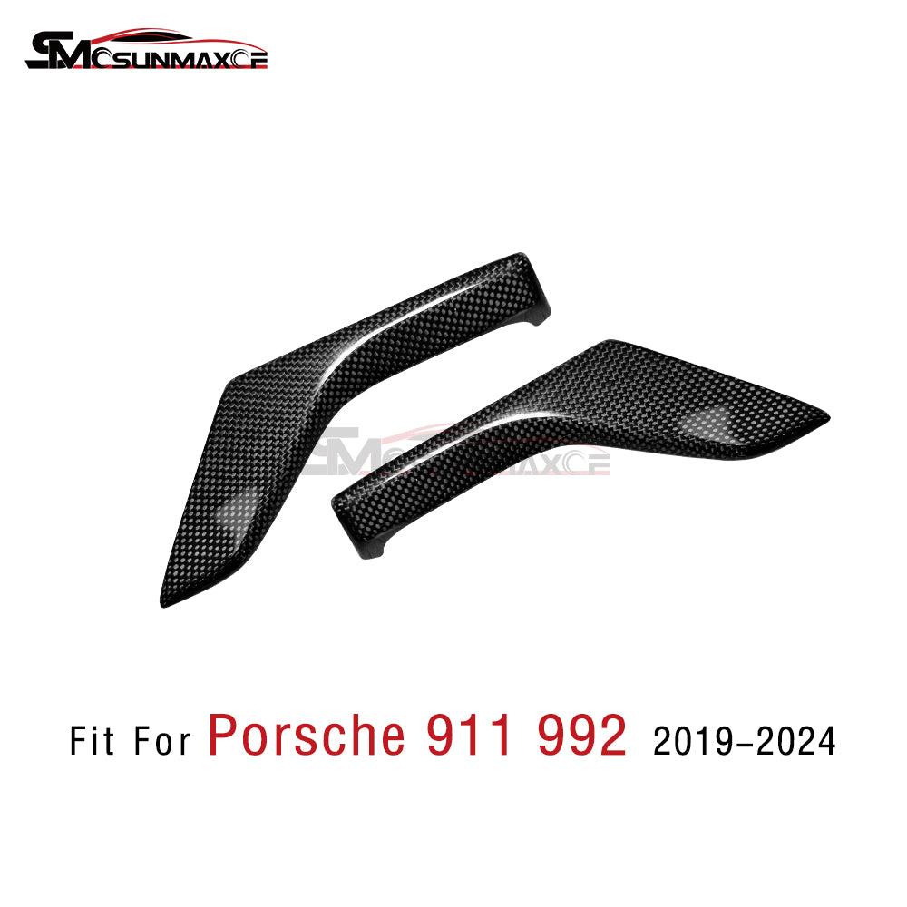 Porsche 911 992 Carbon Fiber Door Handle Covers (2019-2024)