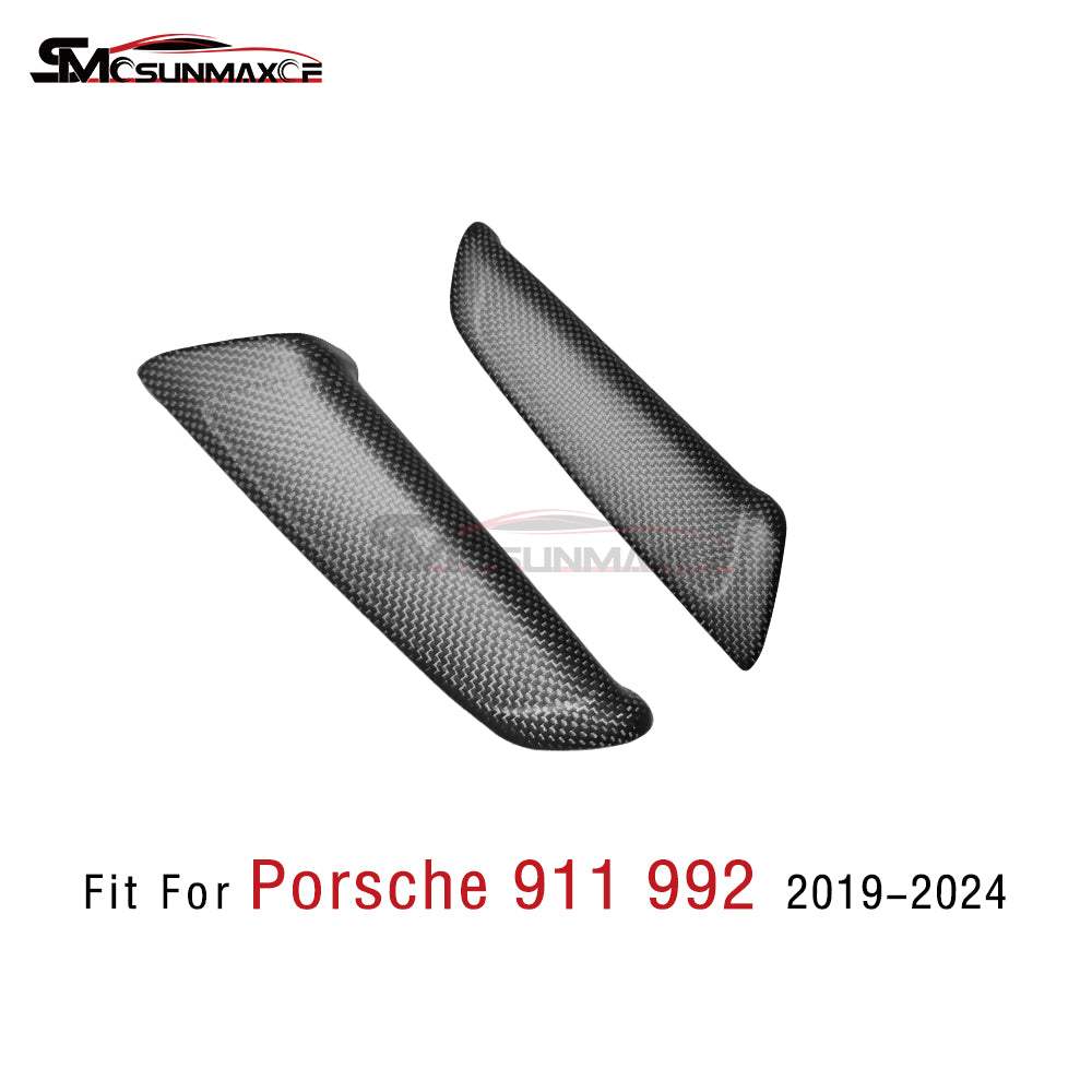 Porsche 911 992 Carbon Fiber Door Armrest Trim (2019-2024)