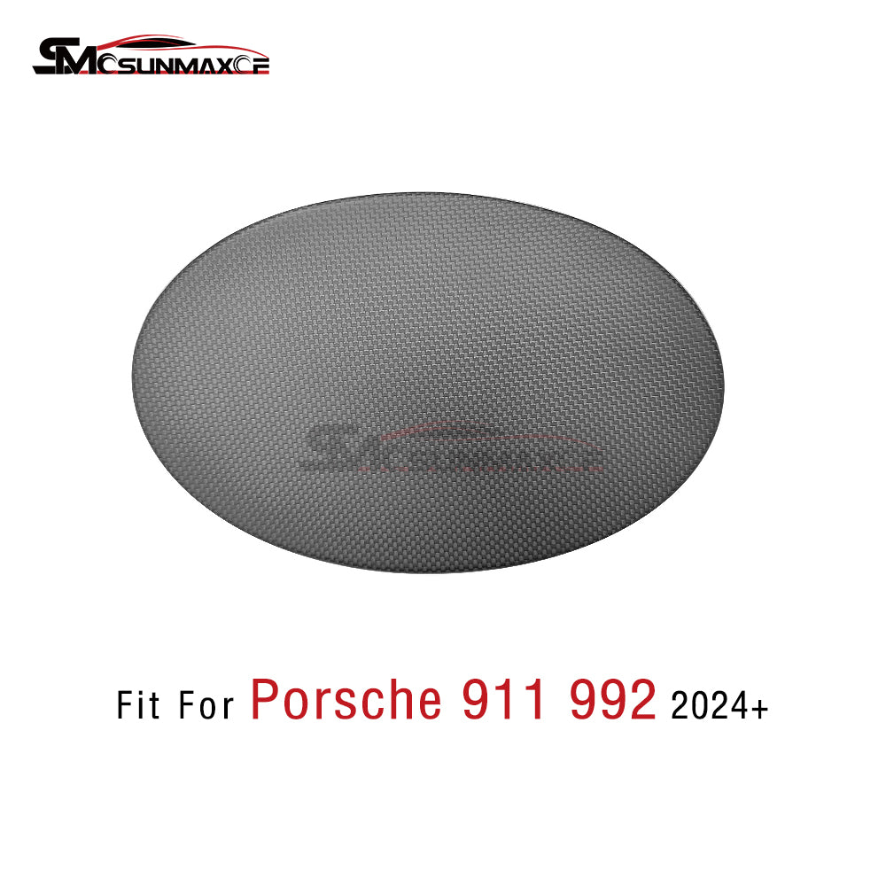 Porsche 911 992 Carbon Fiber Fuel Tank Cap Trim (2019-2024)