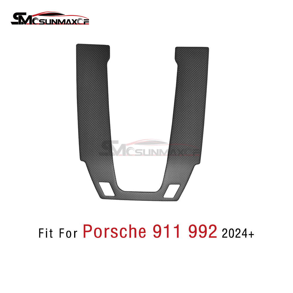 Porsche 911 992 Carbon Fiber Shift Panel Sticker (2019-2024)