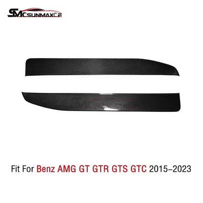 Mercedes-Benz AMG GT Carbon Fiber Door Sill Stickers (2015-2023)