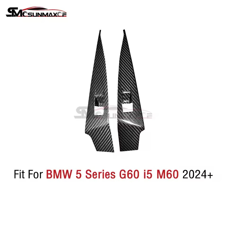 BMW 5 Series G60 G68 i5 Carbon Fiber Window Switch Panel Cover (2024)