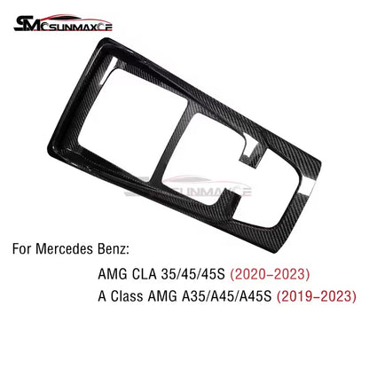 Mercedes-Benz AMG A35 A45 A45S W177 CLA200 CLA250 Carbon Fiber Gear Shift Trim